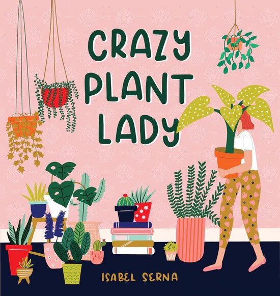 Crazy Lady Books . Cat Lady . Plant Lady & Book Nerd