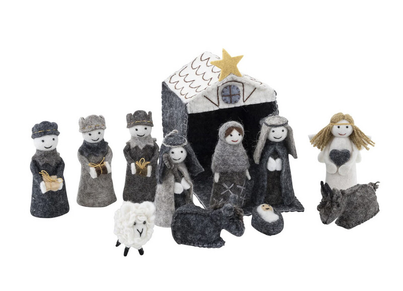 Felt Nativity Scene
