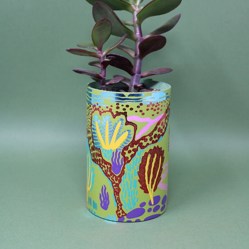 Ark Colour Design Leather Garden Pot Wrap