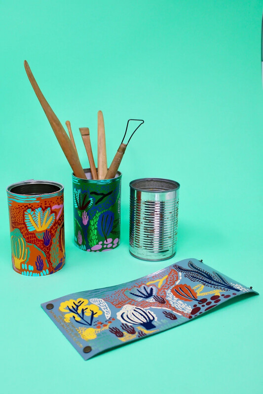 Ark Colour Design Leather Garden Pot Wrap
