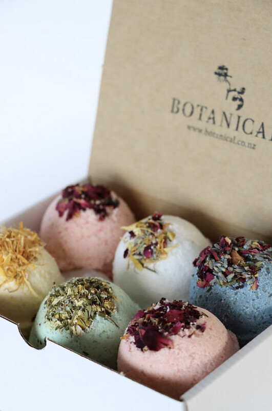 Bath Bomb Gift Box, Botanical
