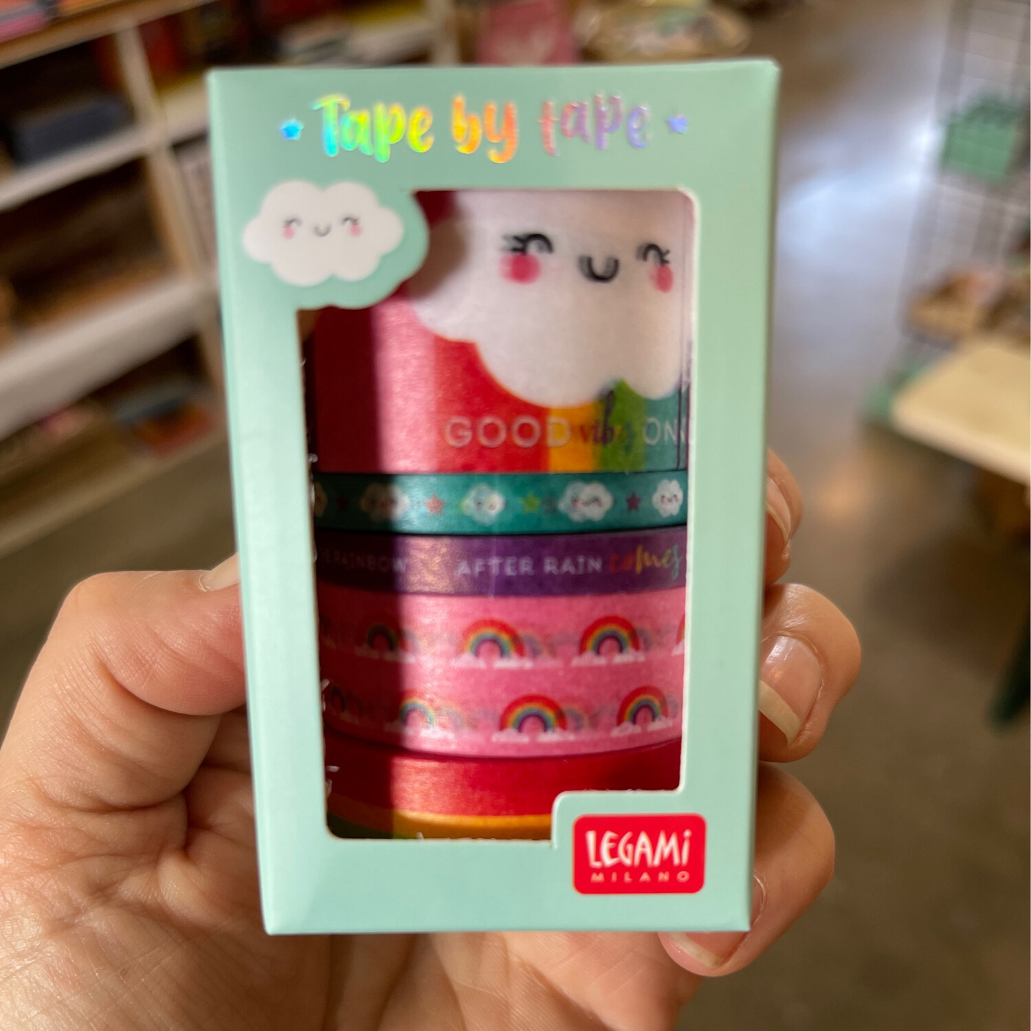 Tape by Tape Set of 5 Sticky Tapes Washi