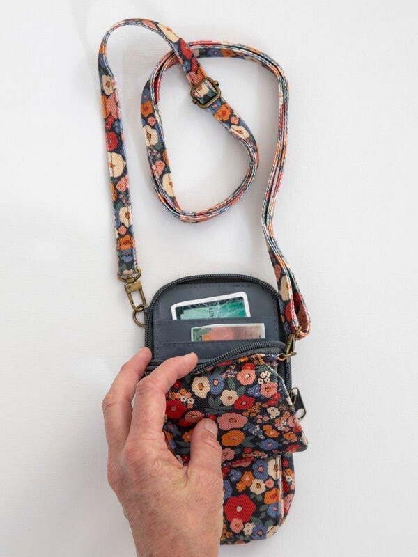 Floral Phone Bag, Natural Life