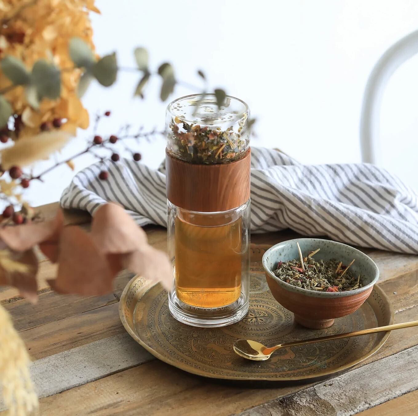 Infuser Flask, Better Tea, Colour: 2. Wooden