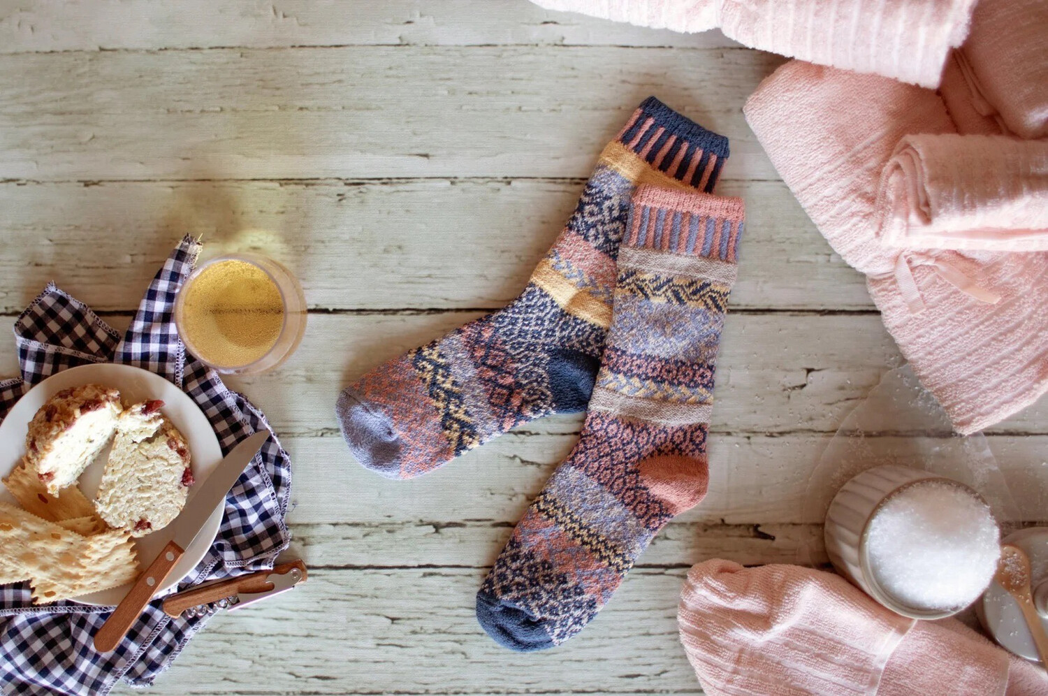 Solmate Socks Nordic Style Mismatch Sustainably Sourced Materials