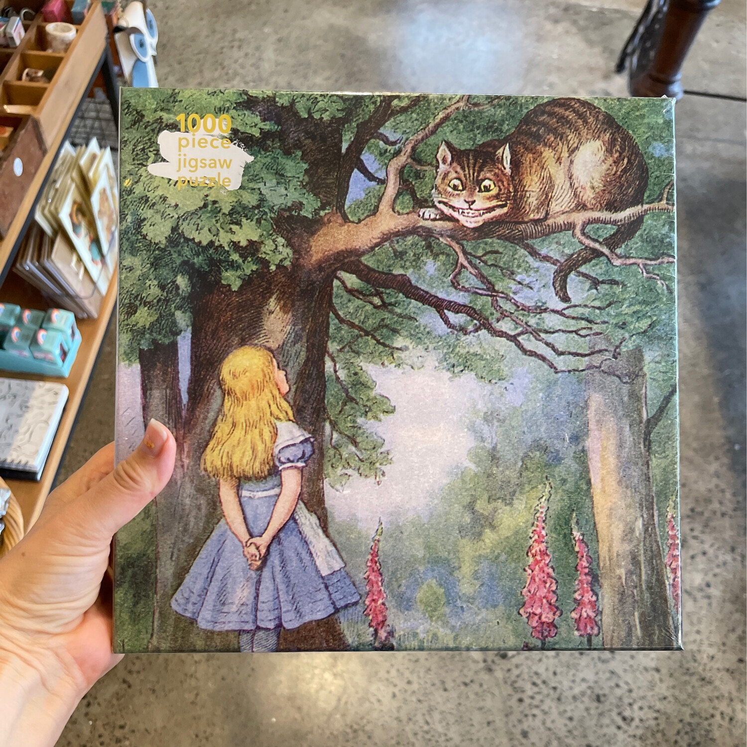 Alice And The Cheshire Cat 1000 Jigsaw