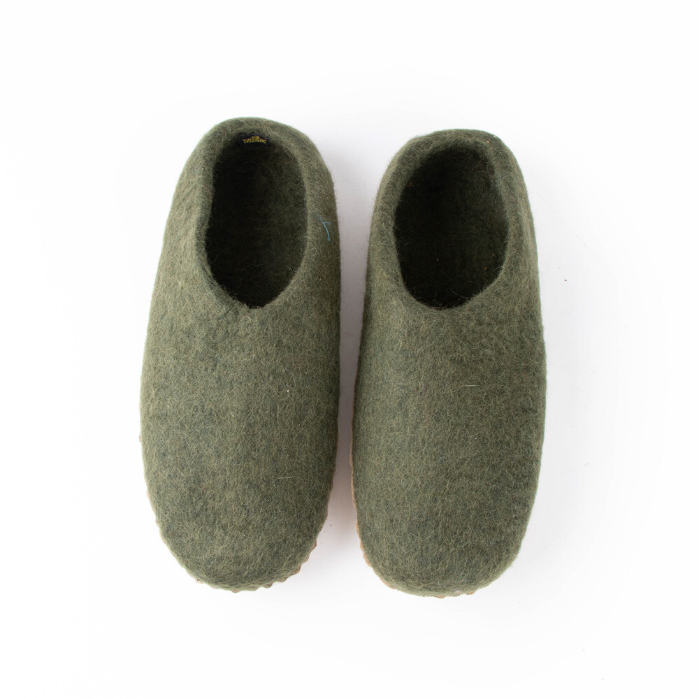 Trade Aid Felted Wool Slippers