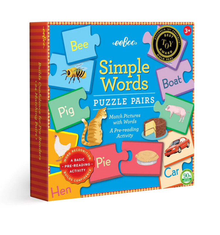 Simple Words Puzzle Pairs