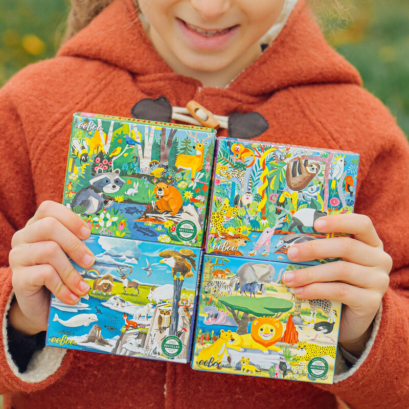 36 Piece Mini Puzzle, eeBoo