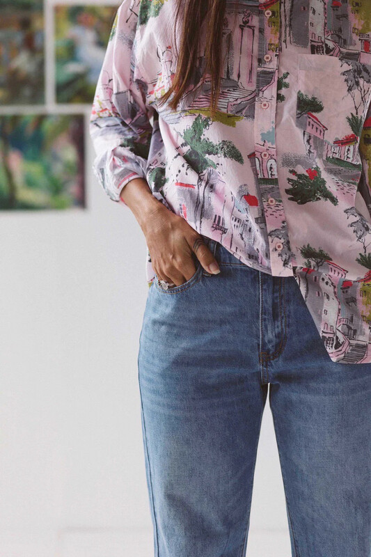 Lazybones Nikki Jeans Vintage Wash Organic Jeans