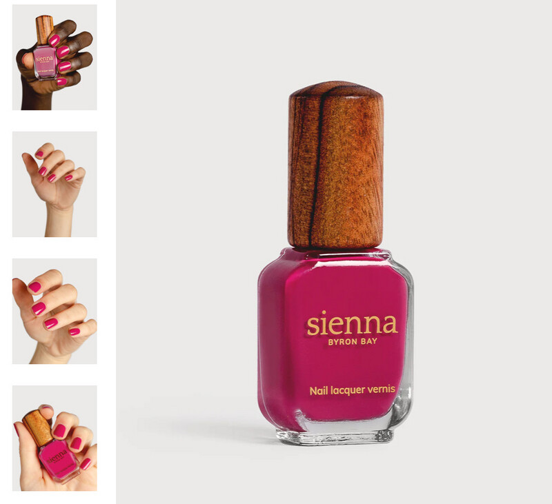 Nail Polish Pinks &amp; Purple, Sienna Byron Bay
