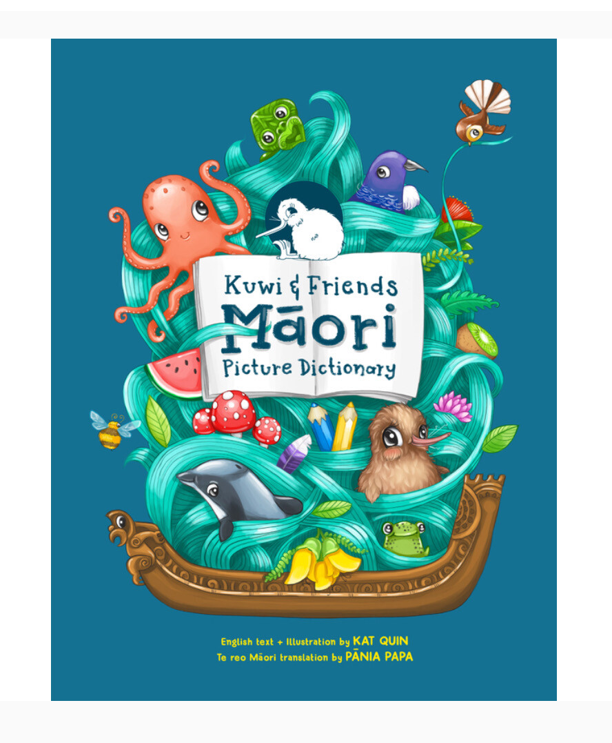 Kuwi &amp; Friends Range, Maori Picture Dictionary