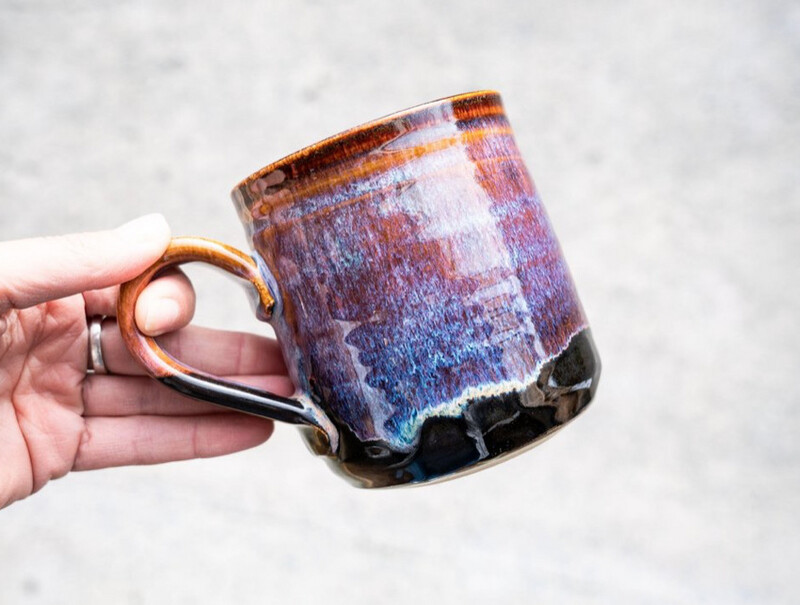 Westcoast Stoneware Mug Medium 8oz , Large 12oz