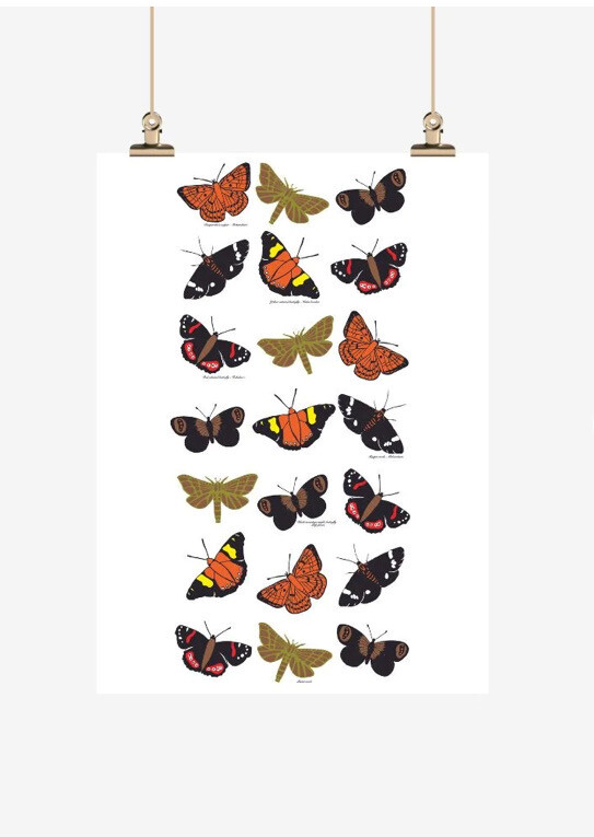 Ali Davies New Zealand 100% Organic Cotton Tea Towel