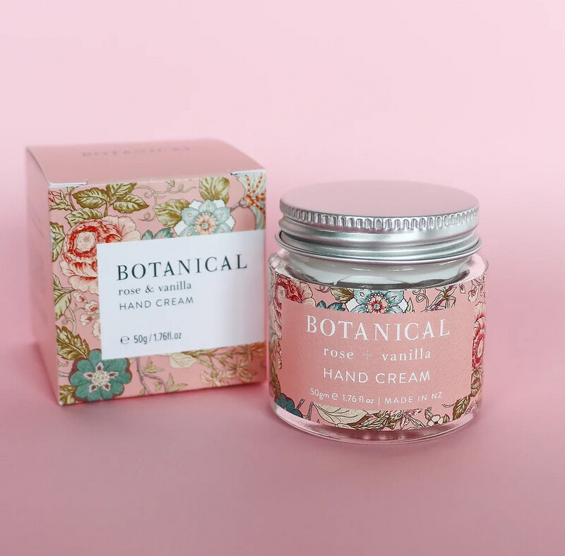 Hand Cream Pot, Botanical