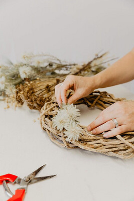 Handpicked - Wreath Workshop with Kelly