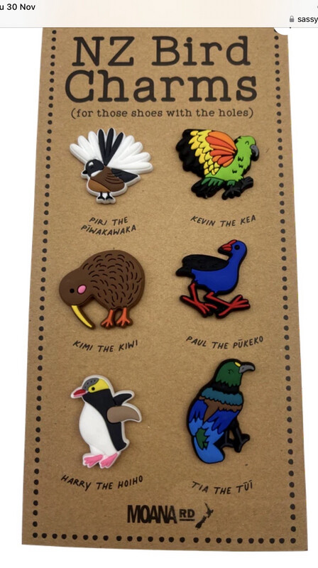 Moana Road Nz Bird Charms