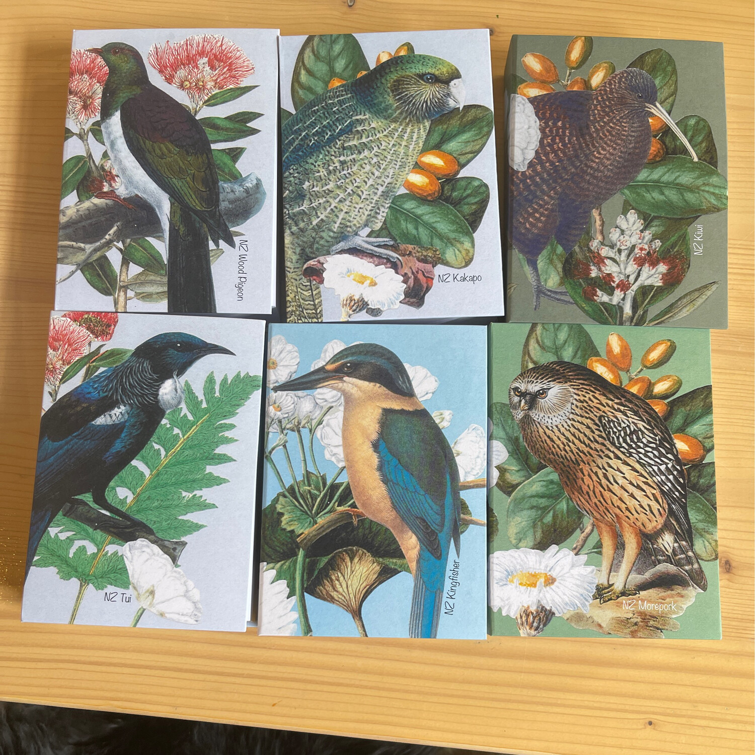 Native Bird Jotter Pad handmade In NZ