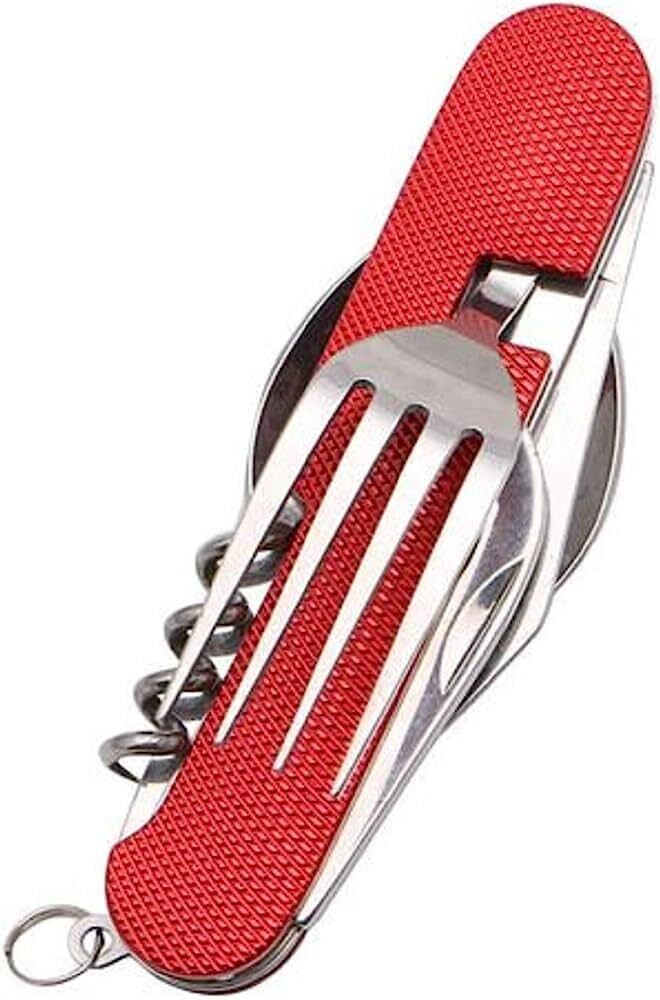 Camping Utensil Tool Spoon Fork Multitool