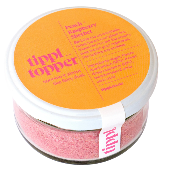 Cocktail Topper, Tippl., Flavour: 1. Peach + Rasberry