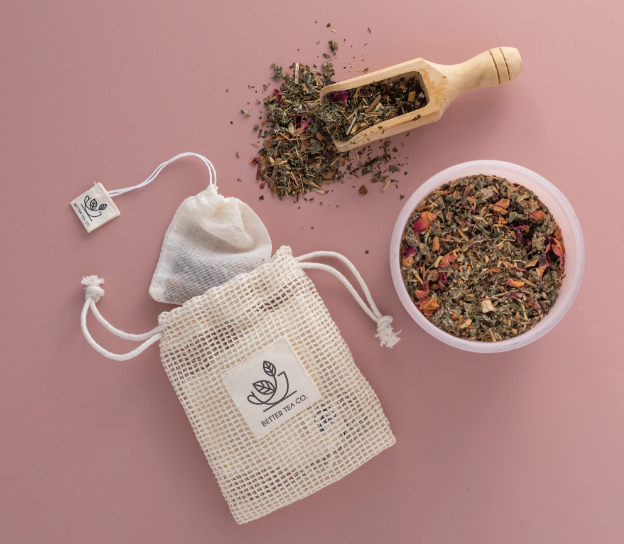 Reusable Cotton Tea Bags, Better Tea Co