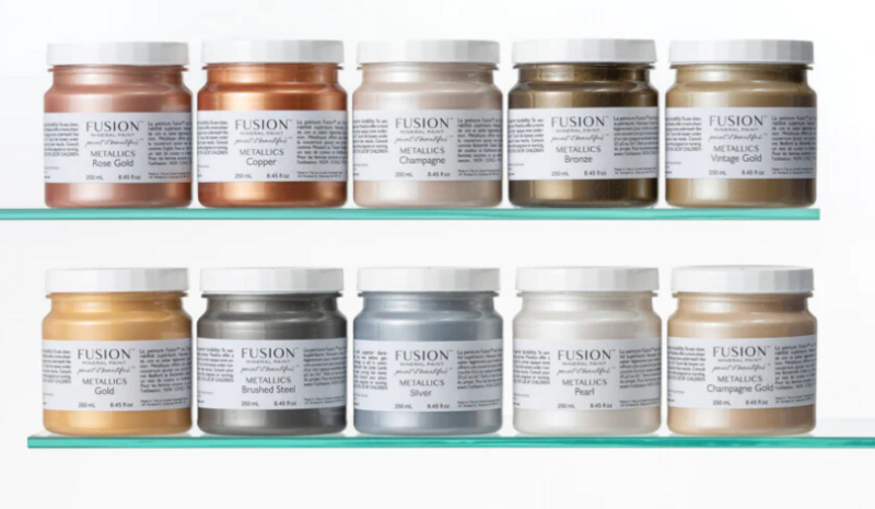 Fusion Mineral Paint Metallics