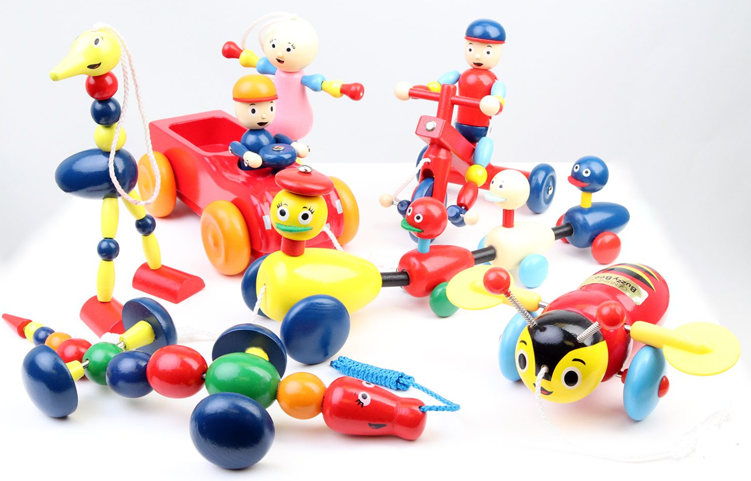 Buzzy Bee &amp; Friends Wooden Toys