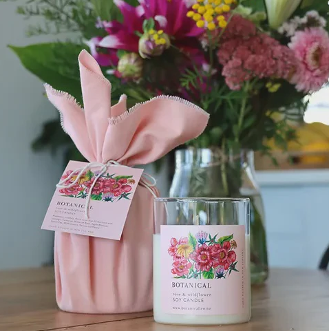 Soy Candle, Botanical