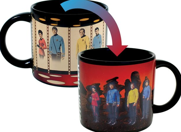Transforming Mugs. Heat Changing Mugs.