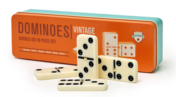 Legami Vintage Memories, Various Games, Games: 1. Dominos