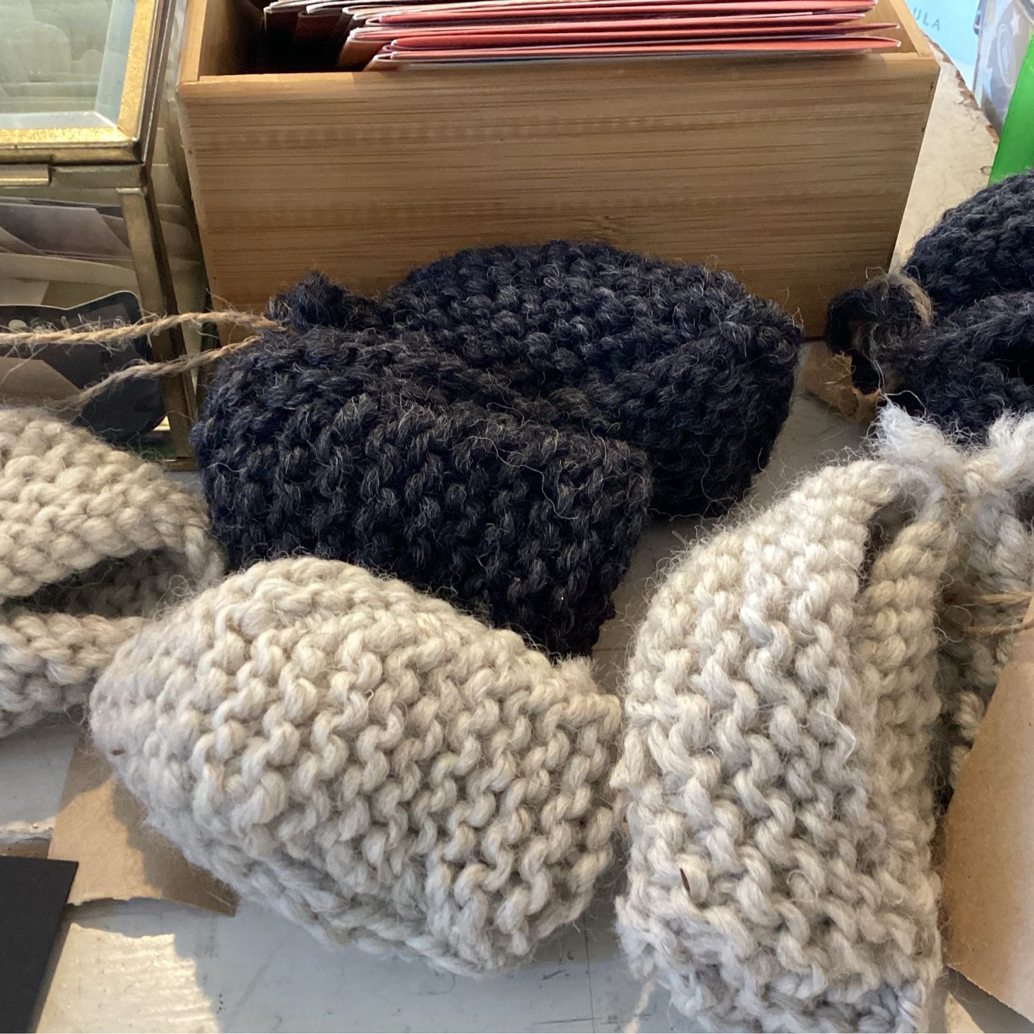Ewe Wool Baby Booties