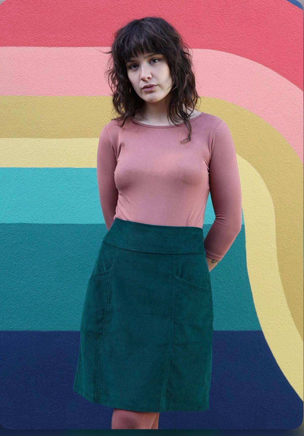 Karma East Corduroy Skirt