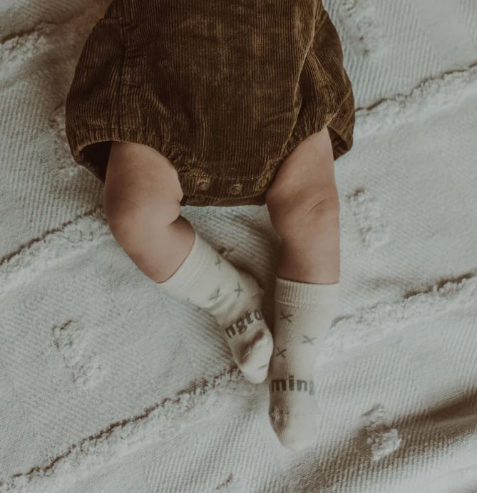 Lamington Merino Baby Socks