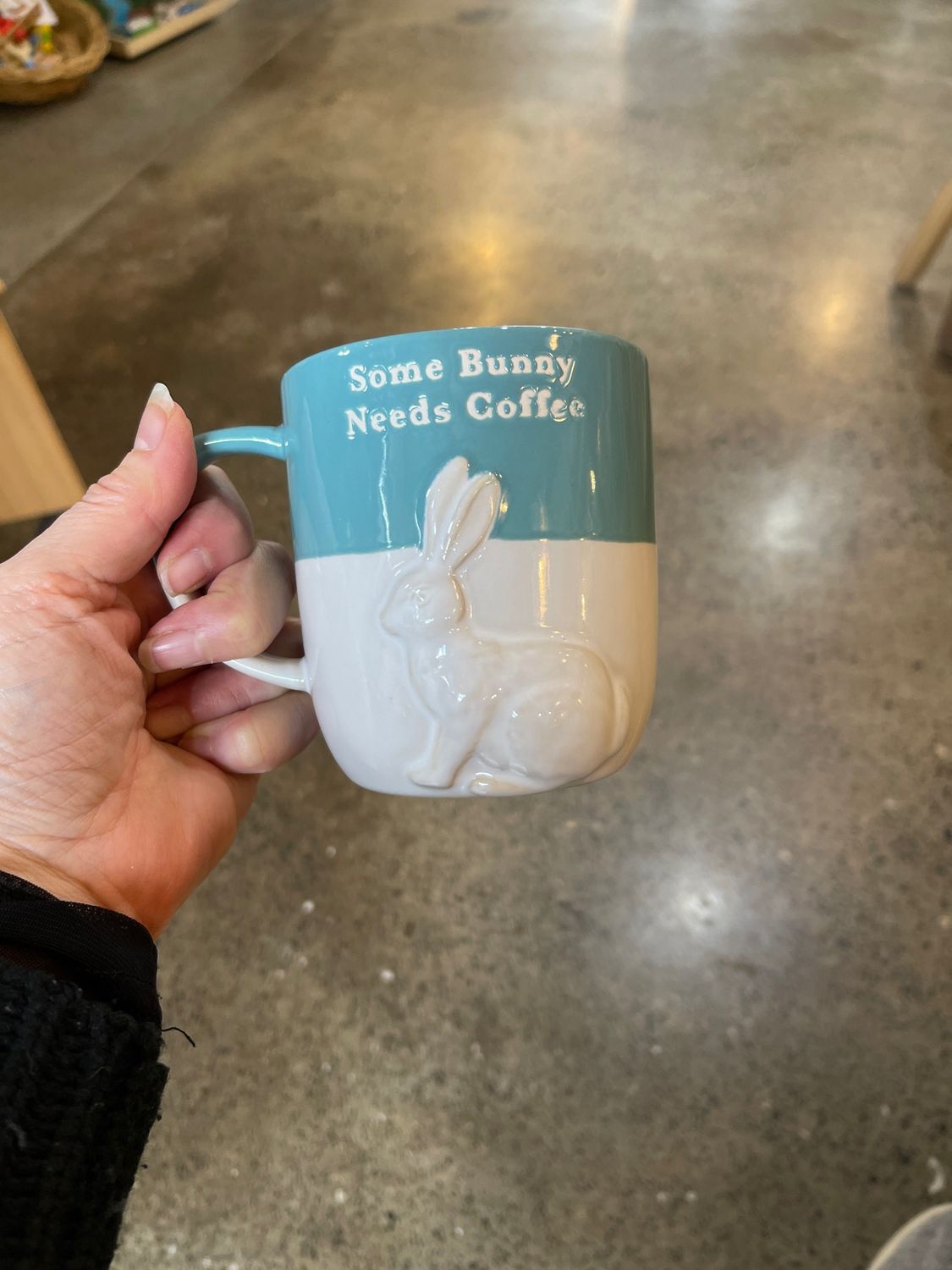 Some Bunny Needs Coffee Cup