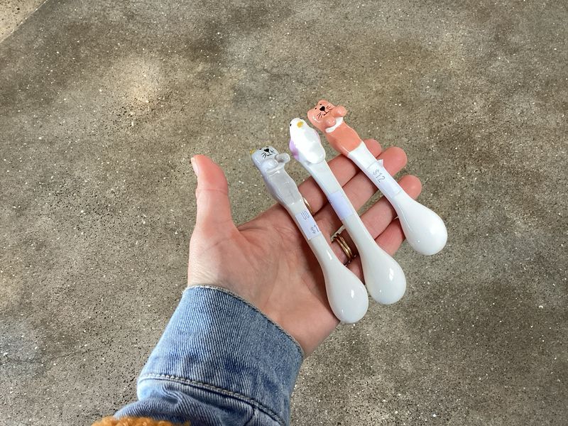 Ceramic Animal Spoons