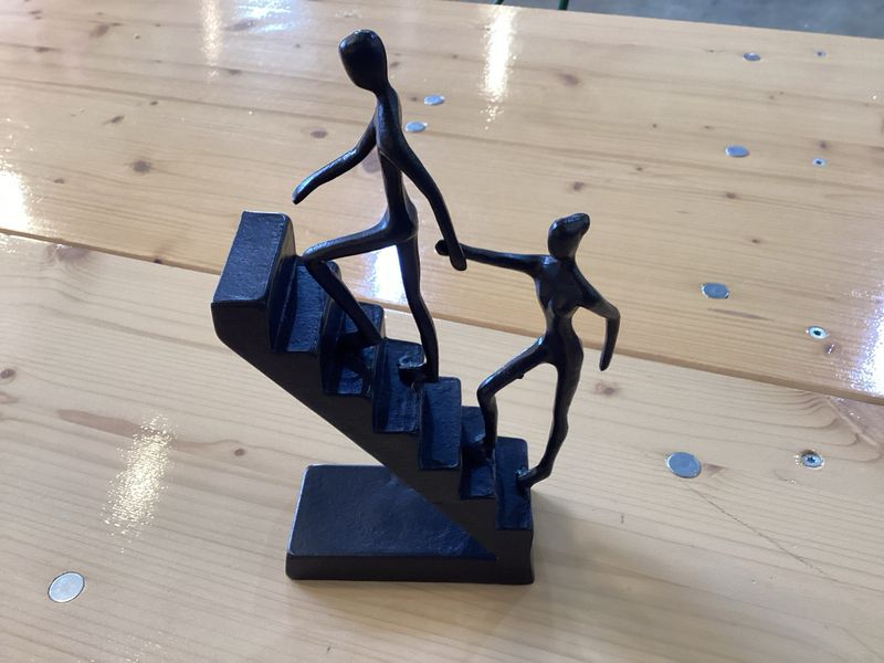 Cast Iron Statues Bookends