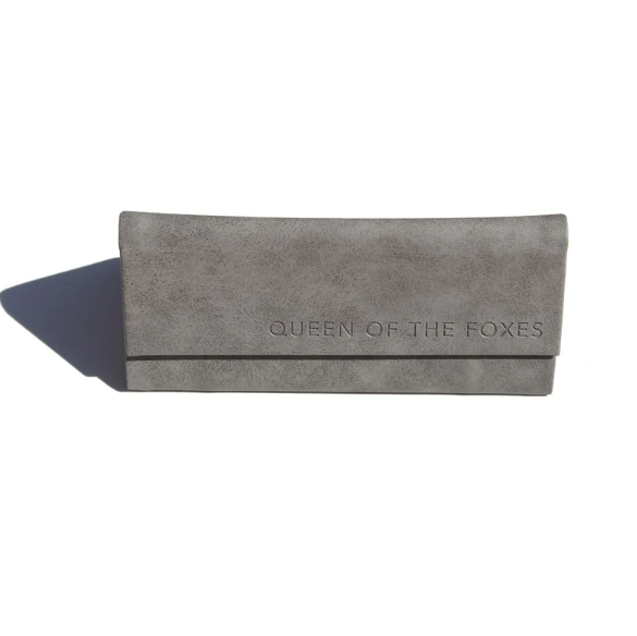 Glasses Case, Queen of the Foxes, Colour: 1. Grey