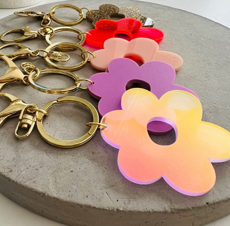 Twigg Key Chains, Anna Keyring, Daisy Keyring