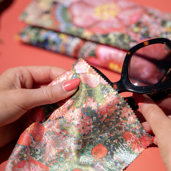 Fleur Woods Range, Lens Cloth Set, Magnetic Bookmarks