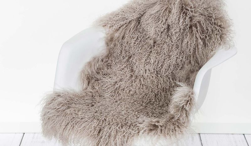 Tibetan Sheepskin Birch Curly Auskin