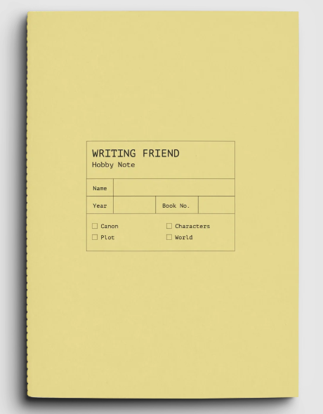 Creators Friend Notebooks &amp; Items, Product: 3. Writing Friend