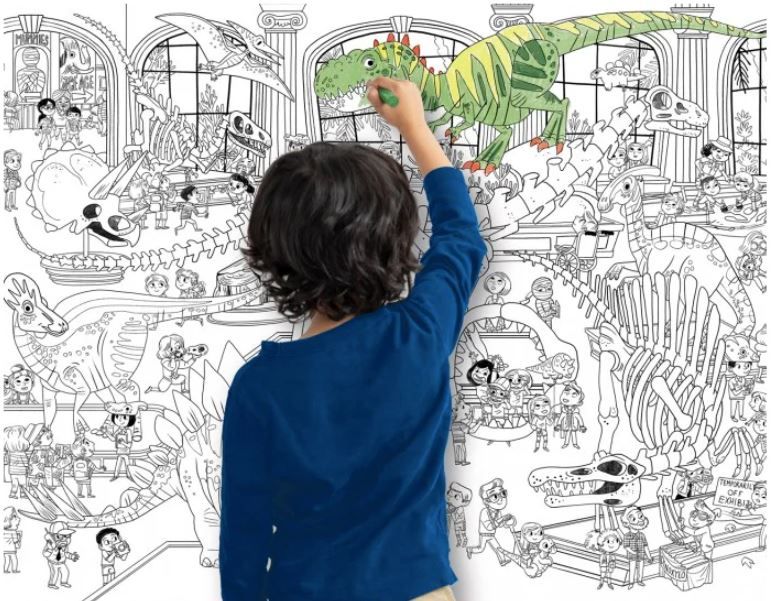 Crocodile Creek Giant Colouring Poster: Day At The Gardens | Buy Online