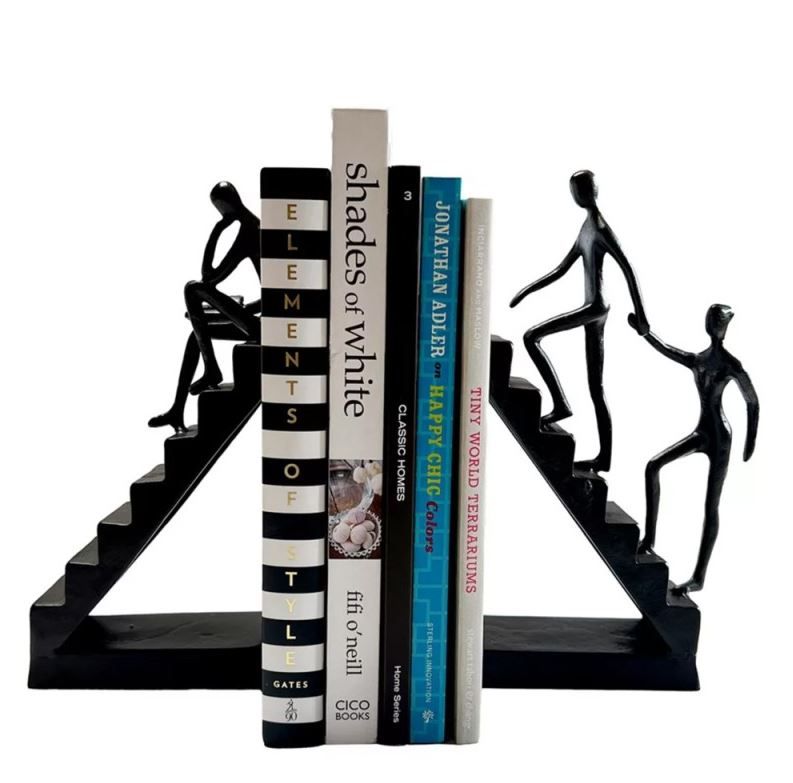 Cast Iron Statues Bookends