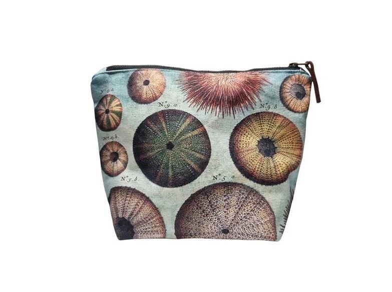 Tanya Wolfkamp Cotton Canvas Pouch, Makeup Bag, Design: 1. Kina