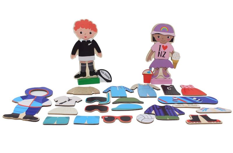 Kiwi Kids Dress-up Set - Tāne And Ruby or Finn &amp; Mila