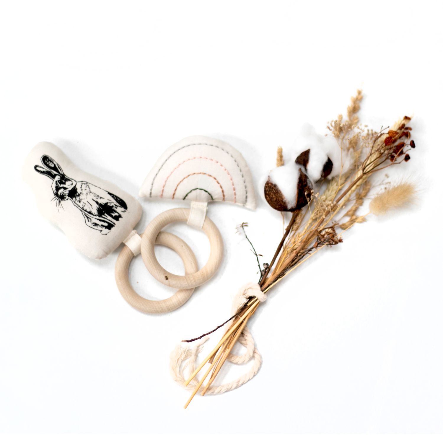 Fabric Baby Toys And Accessories, Burrow &amp; Be, Design: 1. Teethers (set of 2)
