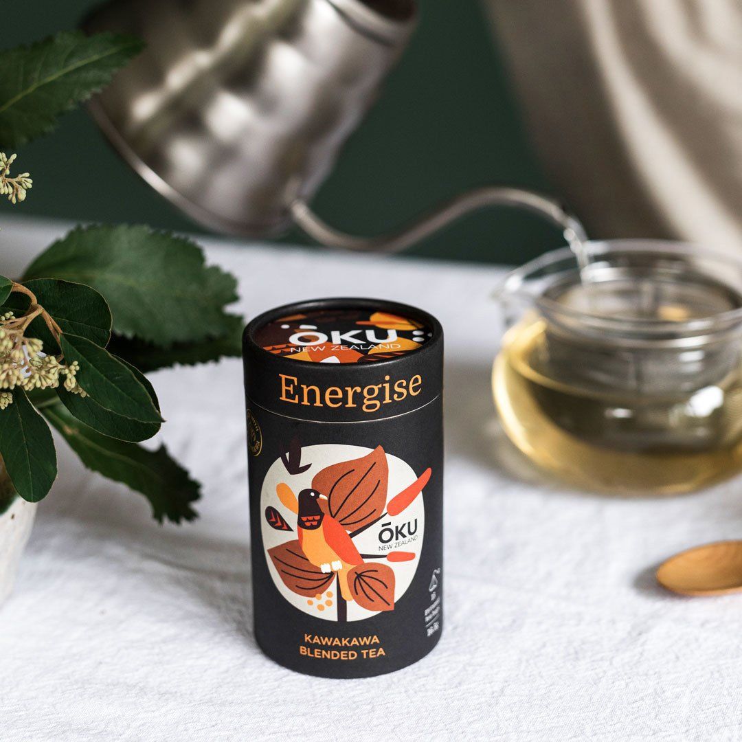 Ōku New Zealand Organic, 15 Teas Bags Tube