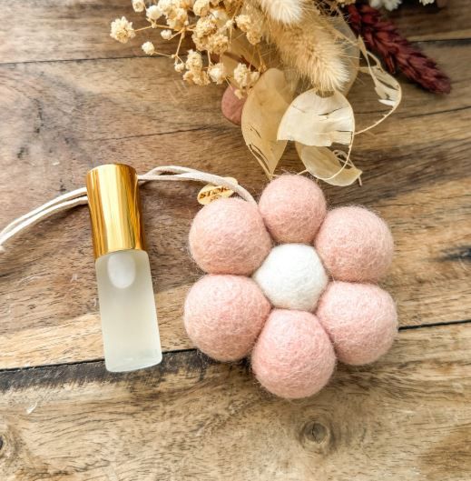 Felt Ball &amp; Daisy Air Freshener NZ Made