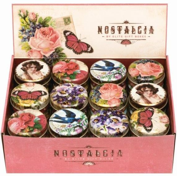 Nostalgia Tins Small Round