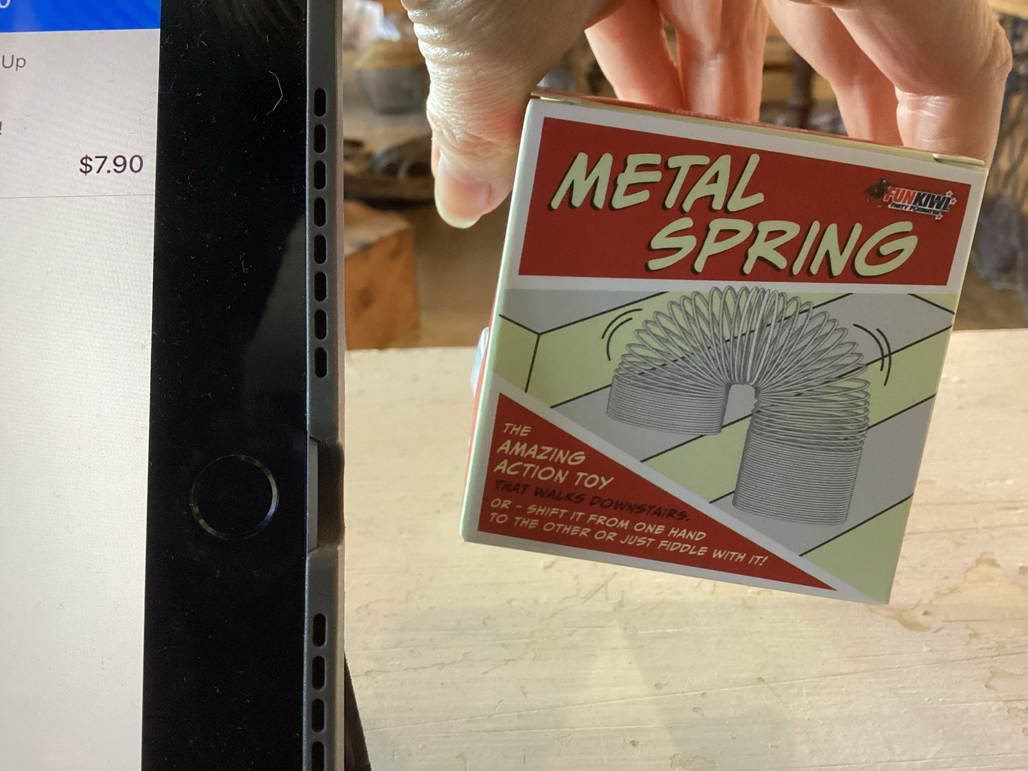 Metal Spring Retro Action Toy